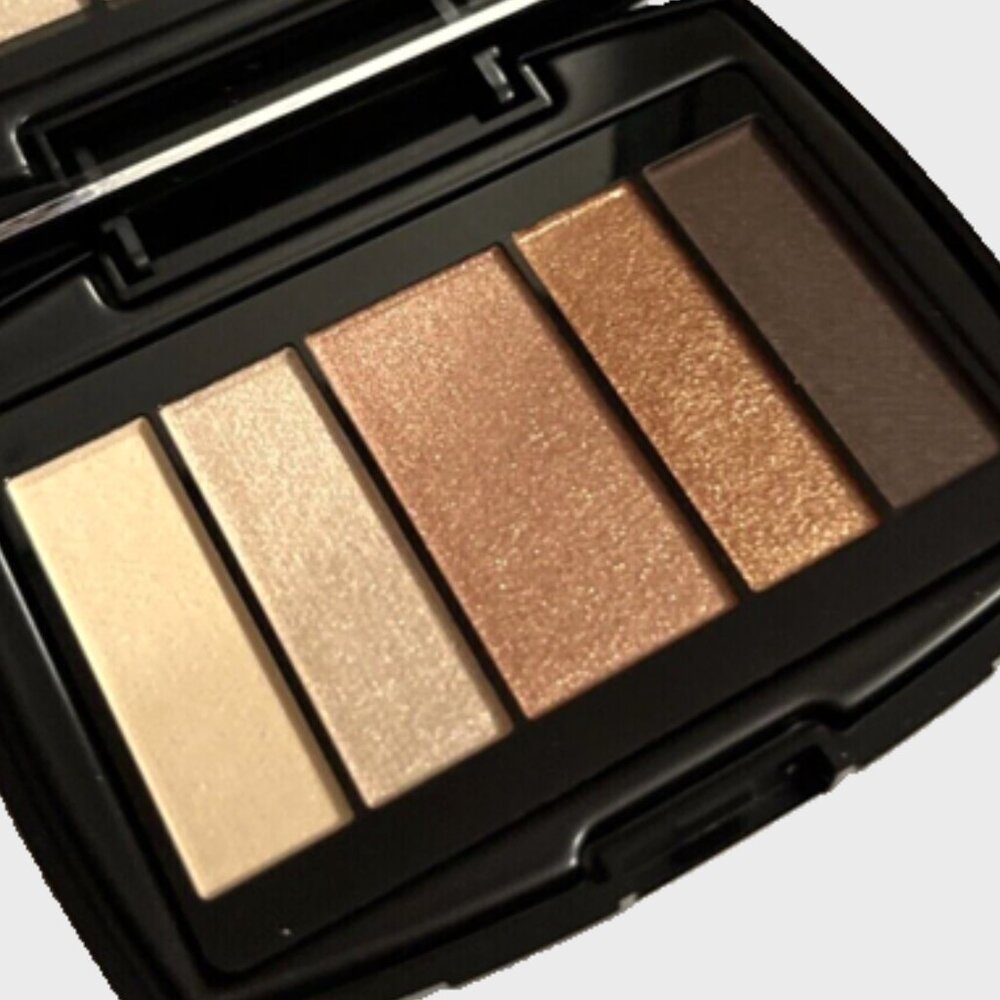 New Lancôme Color Design Eye Brightening Eyeshadow Palette French Riviera Warm